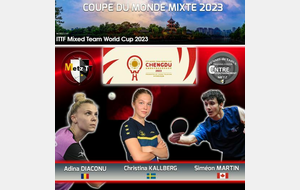 🏓Coupe du monde Mixte 2023🏓