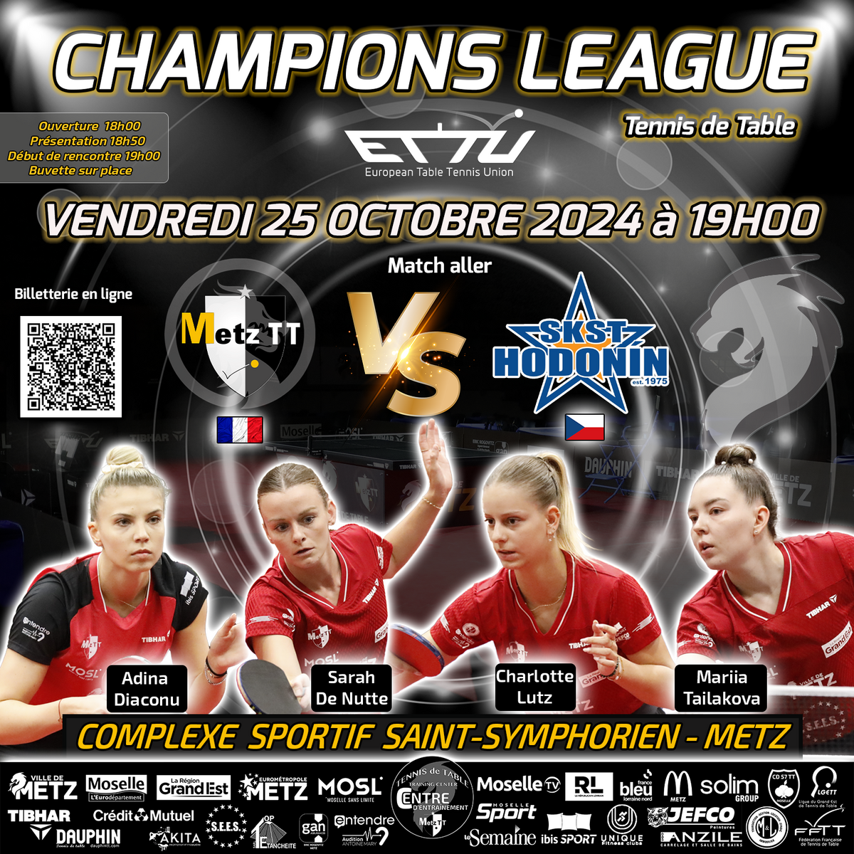 Champions League -- Metz / Hodonin