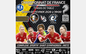 🏡 PRO A DAMES -- METZ TT vs ST DENIS 🏡