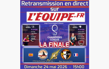 🏓🔥 LA FINALE, C’EST AUJOURD’HUI ! 🔥🏓