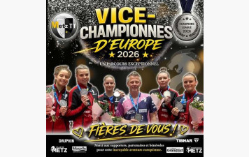 🏓💙 L’aventure européenne s’arrête aux portes du rêve… mais quelle aventure ! 💙🏓