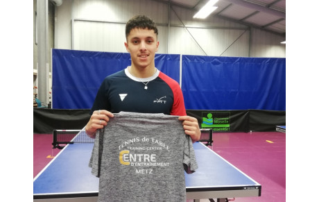 Une nouvelle arrivée au Centre d'Entraînement du Metz TT !