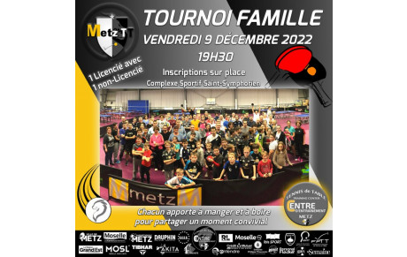 😍 TOURNOI FAMILLE 😍