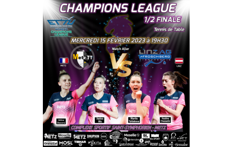 🔥 BREAKING NEWS 🔥 🔥🏓 1/2 DE FINALE LIGUE DES CHAMPIONS 🏓🔥