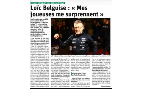 Article du Républicain Lorrain du 28 Janvier 2023