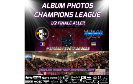 🏓Champions League 🏓 1/2 Finale Acte 1 
