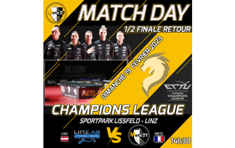 🔥🏓 Jour de Match 🏓🔥 Linz - Metz  Acte 2