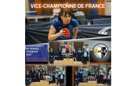 🏓🔥VICE-CHAMPIONNE DE FRANCE !!🏓