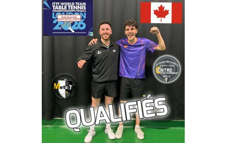 2 messins au prochain CHAMPIONNAT DU MONDE par équipe 🌍 🤩