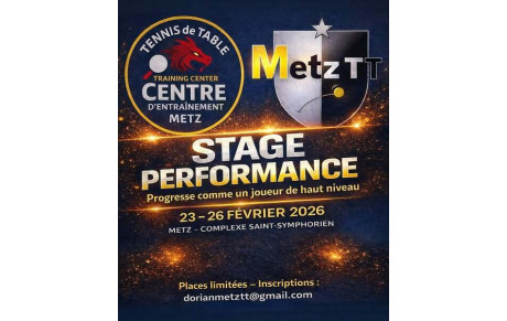 🚨STAGE TRAINING CENTER METZ TT🚨