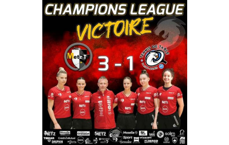 🔥🏓 CHAMPIONS LEAGUE – VICTOIRE DU METZ TT ! 🏓🔥