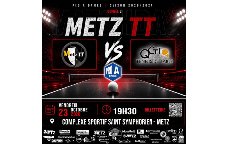 Pro A Dames du 23 novembre 2026 à 19h30